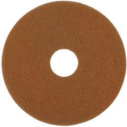 Twister Floor Cleaning Pad 14 Inch Orange, Pack of 2