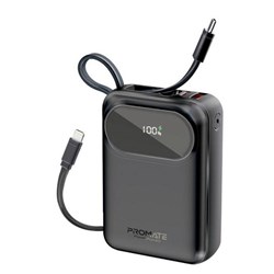 Promate Ultra Compact SuperSpeed Powerbank 35W 20000mAh Black