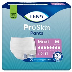 TENA ProSkin Continence Pants Maxi Unisex Medium, Carton of 4 Packs of 10