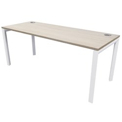 Novah Workstation 1200x600x725mm Seasoned Oak/White
