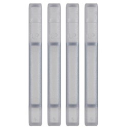 Okin Document Tray Stackers Plastic, Pack of 4