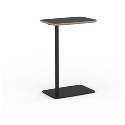 Cubit Side Table 650mm Black/Black