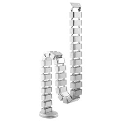 Brateck Deluxe Cable Management Spine Silver