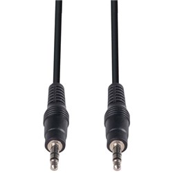 Dynamix Stereo Cable 3.5mm Male to Male Plug 20m Black