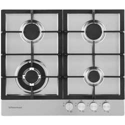 Robinhood 60cm 4 Burner Gas Cooktop Stainless Steel
