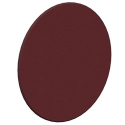 Fiord12 Acoustic Wall Tile Round 400mm Maroon