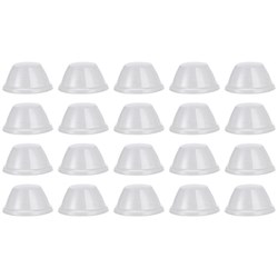 Digitus Indoor Garden Replacement Dome Caps Clear, Pack of 20
