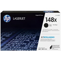 HP 148X Black Laser Toner Cartridge High Yield W1480X