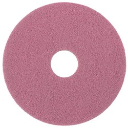Twister Diamond Floor Cleaning Pad 15 Inch Pink, Pack of 2