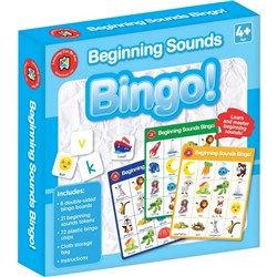 Learning Can Be Fun Beginning Sounds Bingo