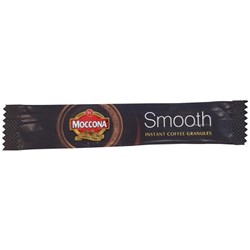 Moccona Smooth Granulated Instant Coffee Sachets 1.7g, Box of 1000