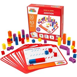 Junior Learning Math Cubes Build & Learn Addition