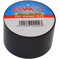 Danco 181 PVC Film Joining Tape 48mm x 30m Black