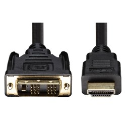 Dynamix High Speed HDMI Male to DVI-D Cable 3m