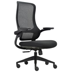 Buro Mondo Colt Office Chair High Back With Arms Unassembled Mesh/Black