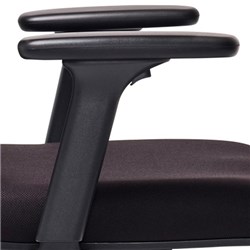 Buro Mondo Riley Height Adjustable Armrests for Buro Mondo Riley Chair Black, Set of 2
