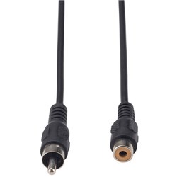 Dynamix RCA Plug to Socket Extension Cable 2m