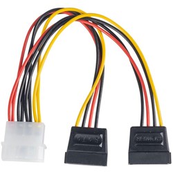 Dynamix Dual Port Serial ATA Power Splitter Cable