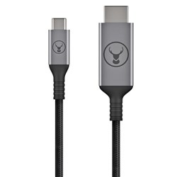 Bonelk Mini Display Port to HDMI Long Life Cable 1.5m Black/Space Grey