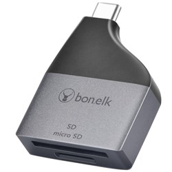 Bonelk USB-C to MicroSD SD Adapter Space Grey