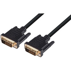 Dynamix DVI-D Male Digital Dual Link (24+1) Cable 5m