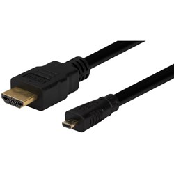 Dynamix HDMI to HDMI Micro Cable 1m