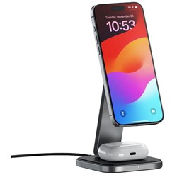 Satechi 2-in-1 Foldable Qi2 Wireless Charging Stand