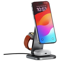 Satechi 3-in-1 Foldable Qi2 Wireless Charging Stand