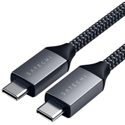 Satechi USB-C to USB-C 100W Charging Cable 2m Space Grey