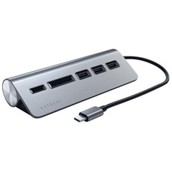 Satechi USB-C Combo Hub for Desktop Space Grey