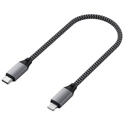 Satechi USB-C to Lightning Short Cable 250mm Space Grey
