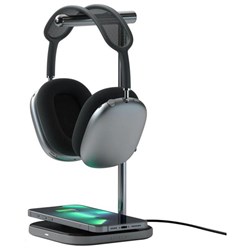 Satechi 2-in-1 Headphone Stand with Wireless Charger