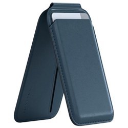 Satechi Magnetic Wallet Stand for iPhone Blue