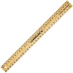 Wooden Ruler 30cm