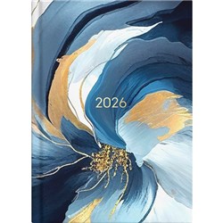 Collins A53 Diary A5 Week to View 2026 Painterly Assorted Designs