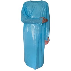 Eagle Protect Sleeved Smocks with Thumbhooks Blue, Carton of 200