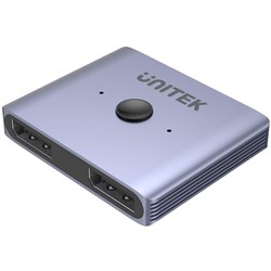 Unitek 8K DisplayPort Bidirectional Switch with 2-In-1-Out