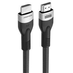 Promate UHD HDMI 2.1 Super Slim Audio Video Cable 5m Black