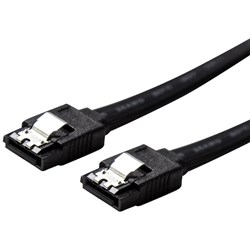 Dynamix SATA 6Gbs Data Cable With Latch 0.5m Black