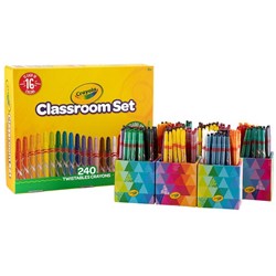Crayola Twistables Crayons Classroom Set, Pack of 240