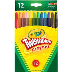 Crayola Twistables Crayons, Pack of 12