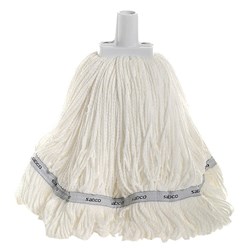 Sabco Microfibre Mop Head Round White 350g