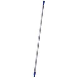 Sabco Universal Thread Aluminium Rib Mop Handle Blue 1.45m