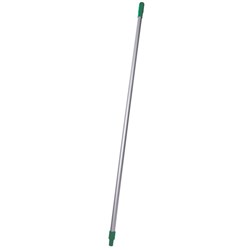 Sabco Universal Thread Aluminium Rib Mop Handle Green 1.45m