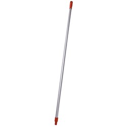 Sabco Universal Thread Aluminium Rib Mop Handle Red 1.45m
