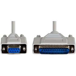 Dynamix PC AT Serial Printer Cable 2m White