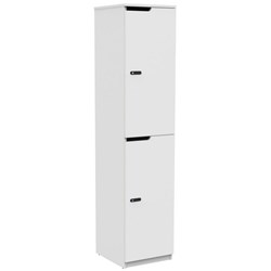 Knight Cubit 2 Door Locker White