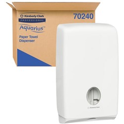 Kimberly-Clark Professional Aquarius Paper Towel Dispenser (70240) White