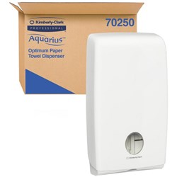 Kimberly-Clark Professional Aquarius Optimum Paper Towel Dispenser (70250) White