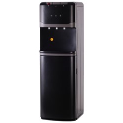 Azure Floor Standing Concealed Water Cooler and Heater Black